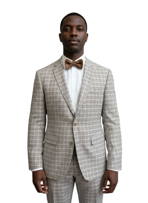 Amoor Black Label | Toffee Check Sport Coat