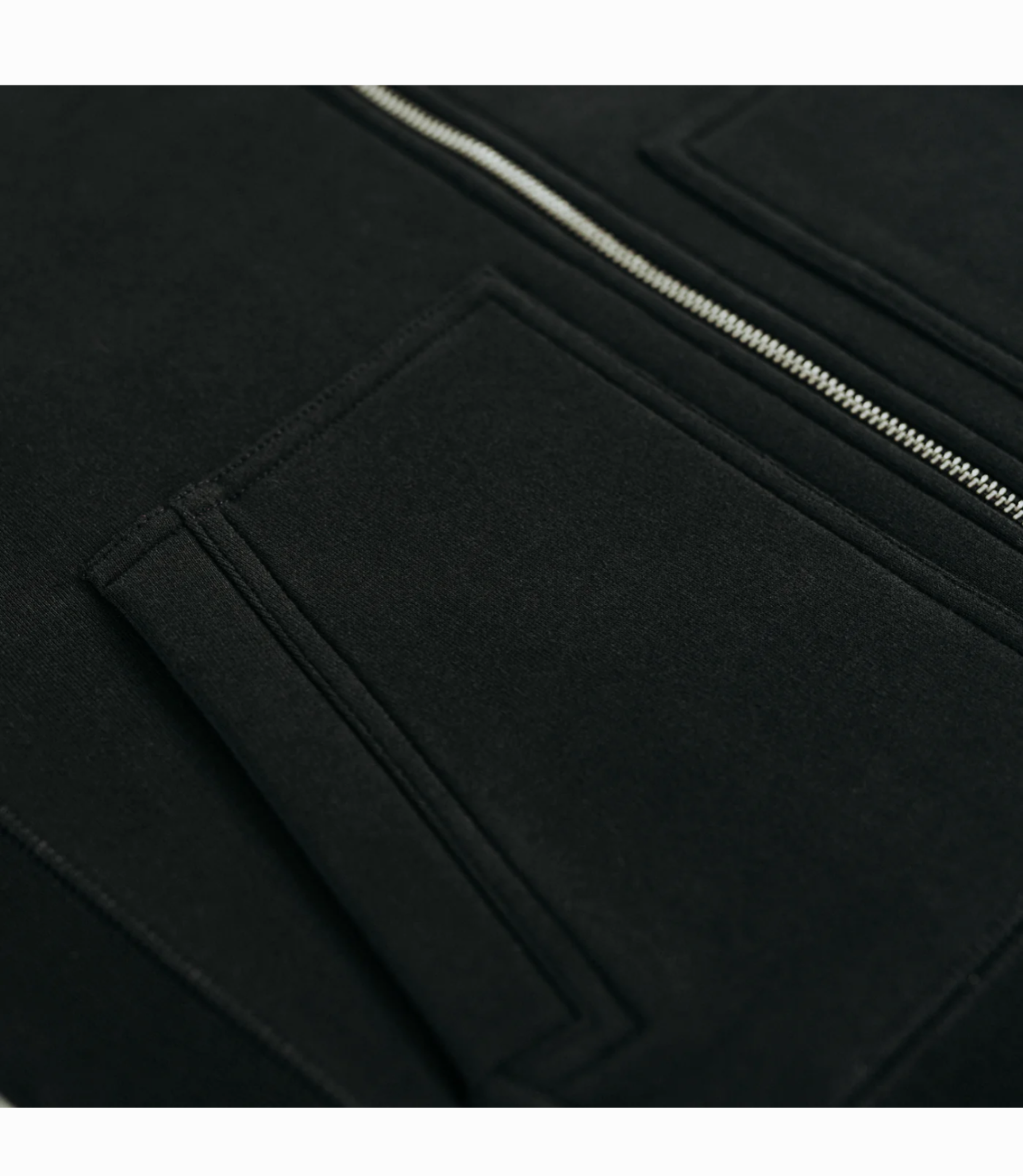 AMOOR MOROCCO ZIP UP | MOOR NOIR