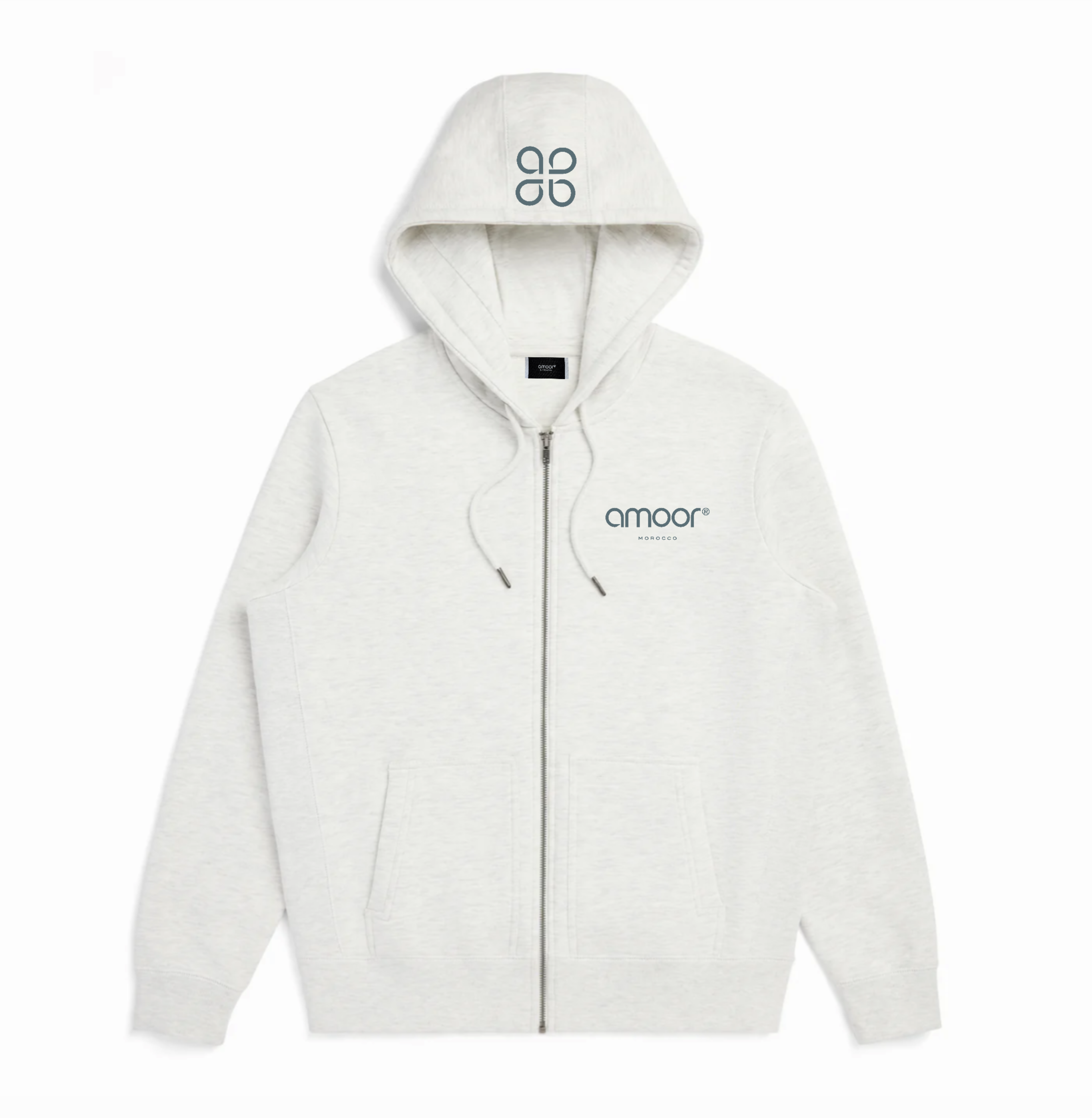 AMOOR MOROCCO ZIP UP | HOOKAH ASH