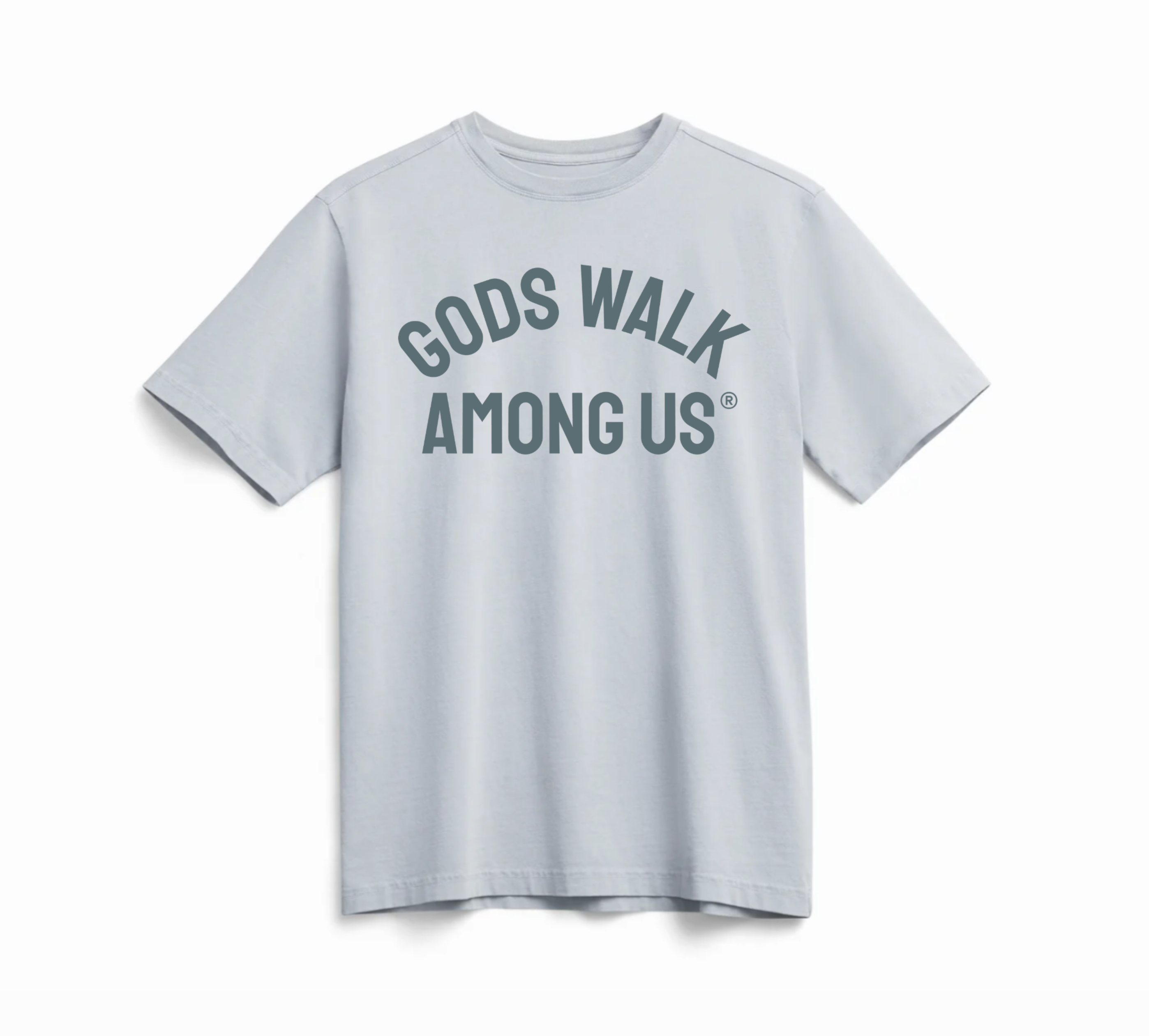 GODS WALK HEAVYWEIGHT TEE | STORMY BLU
