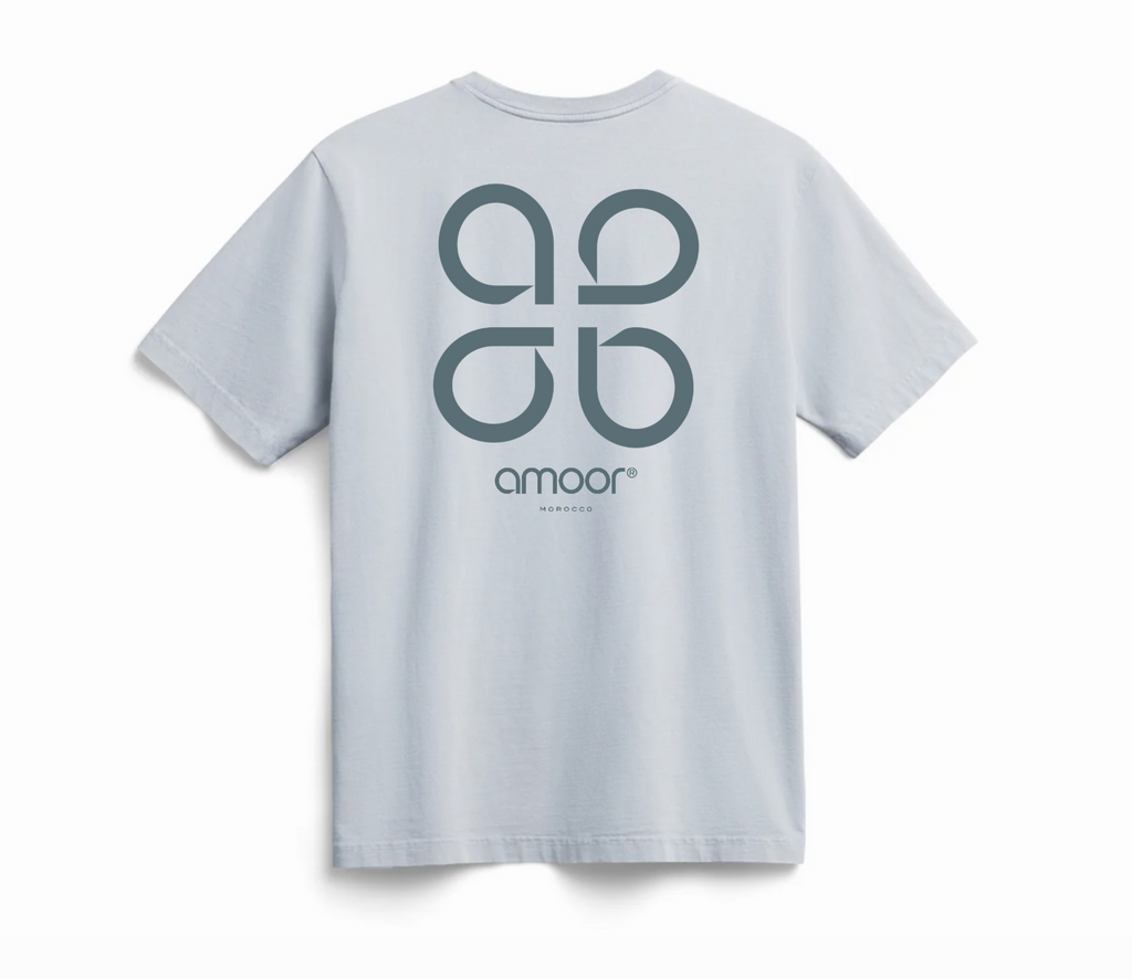 GODS WALK HEAVYWEIGHT TEE | STORMY BLU