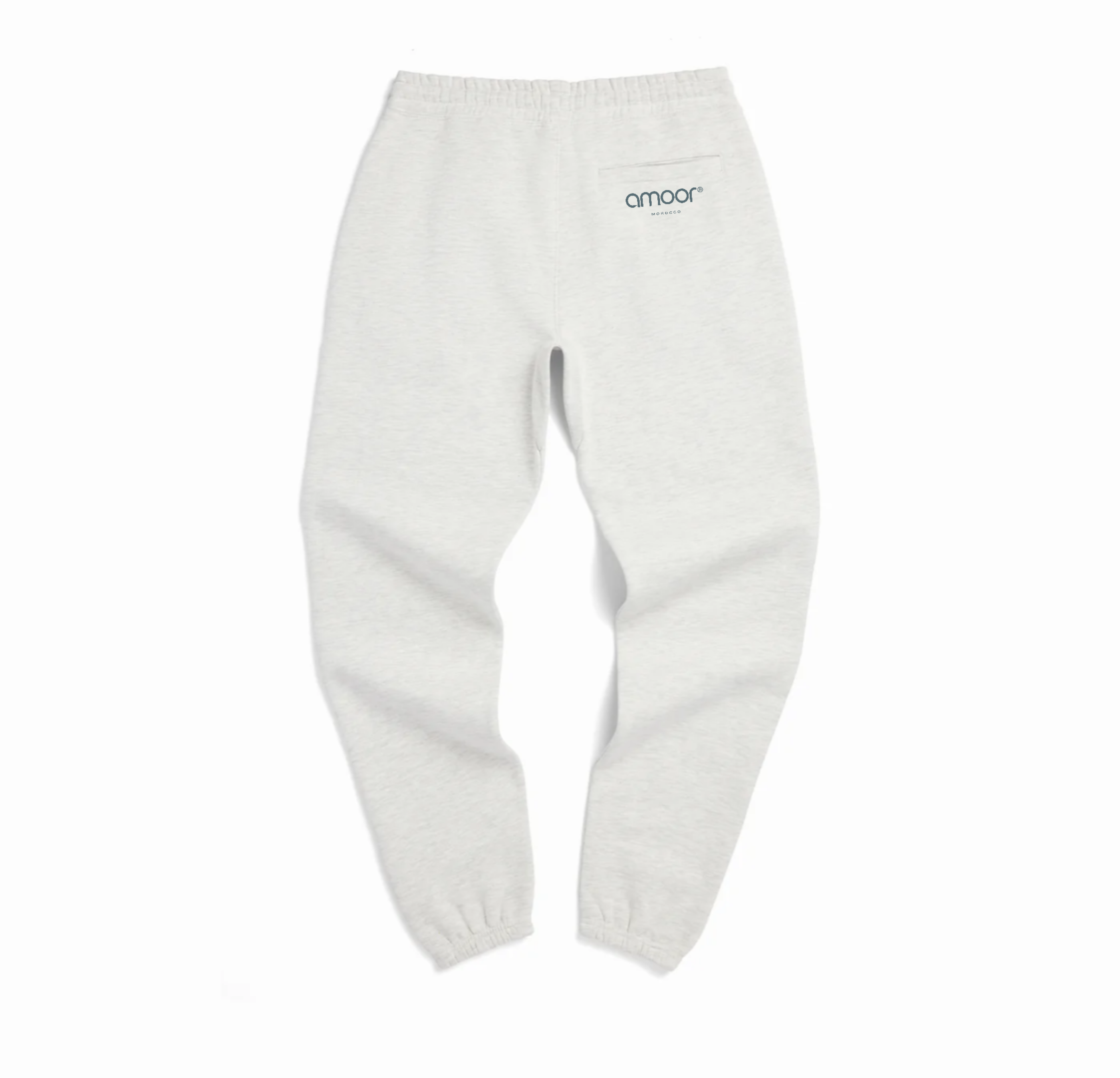 AMOOR MOROCCO TAPERED JOGGERS | HOOKAH ASH