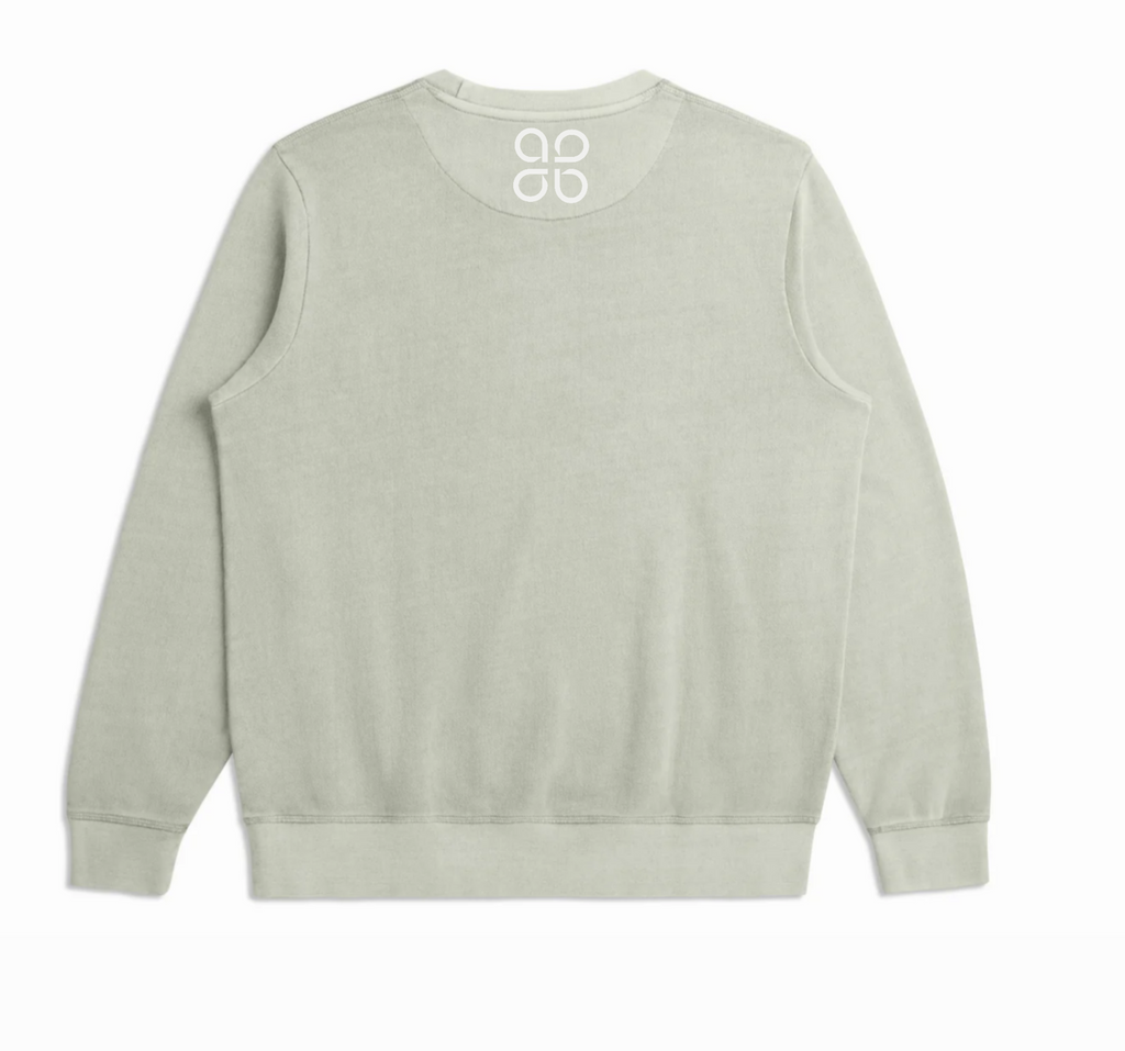 GOD WALK VINTAGE SWEATSHIRT | SAGE