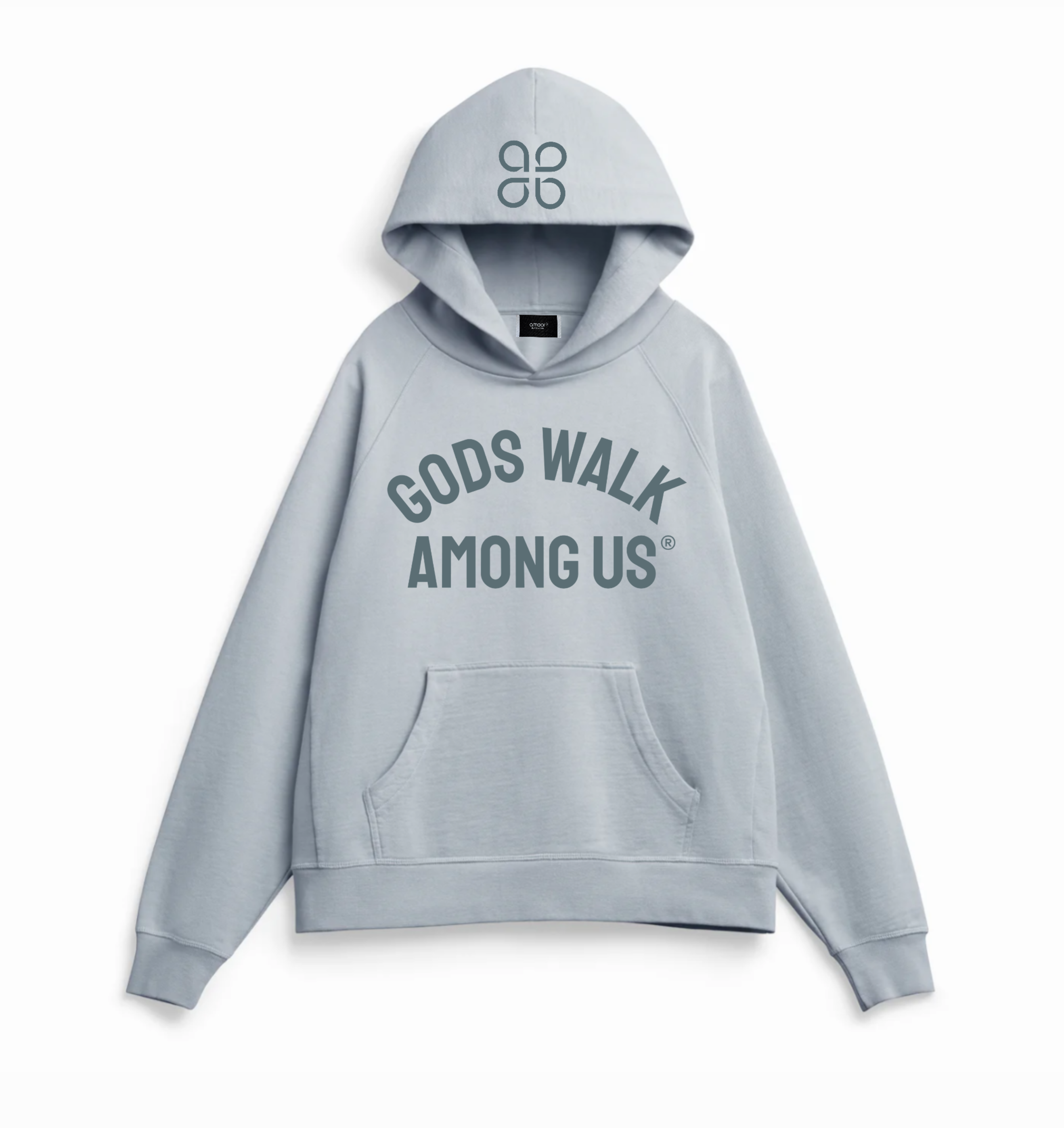 GODS WALK OVERSIZED HOODIE | FOG