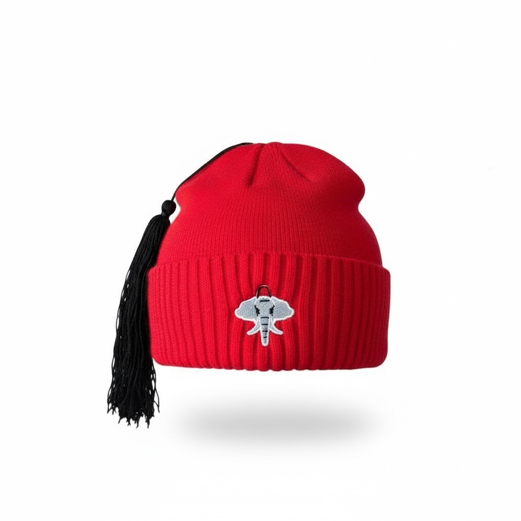 Moroccan Beanie - Red