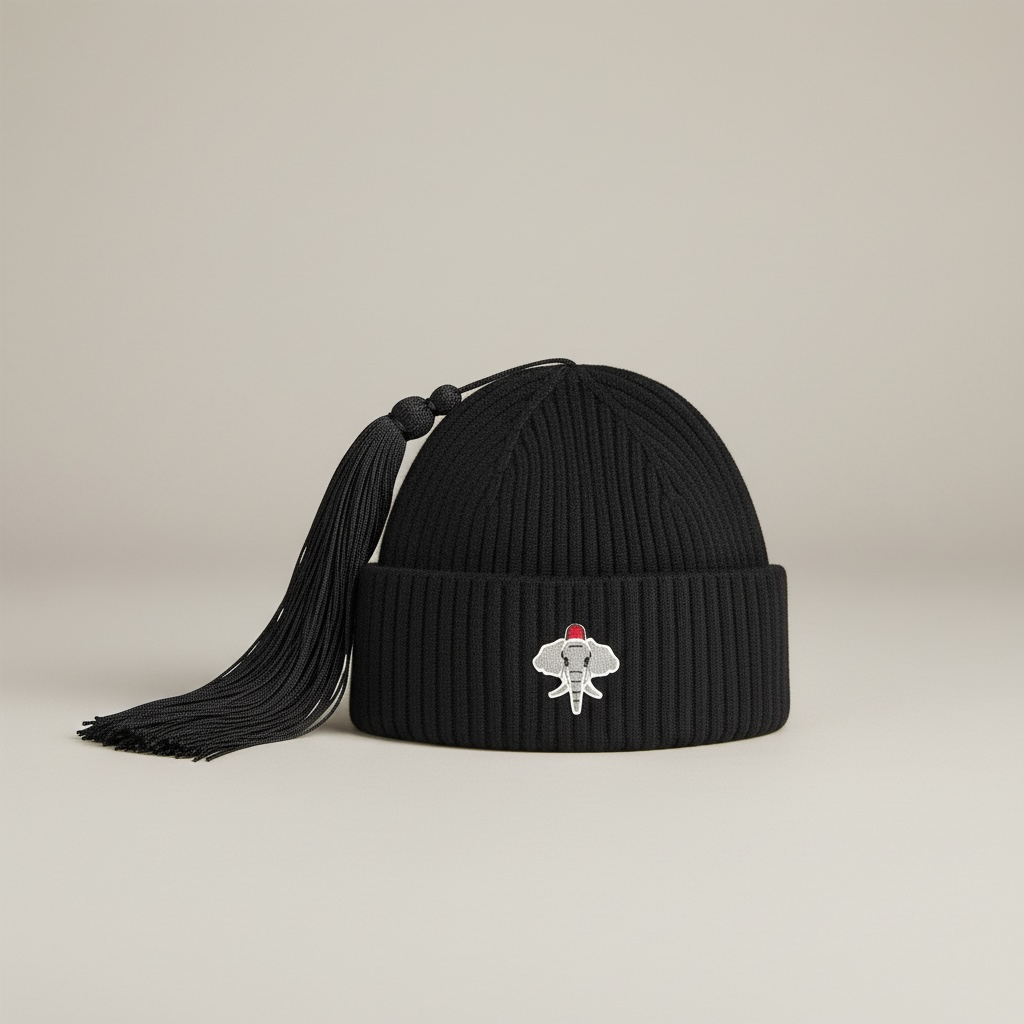 Moroccan Beanie - Black