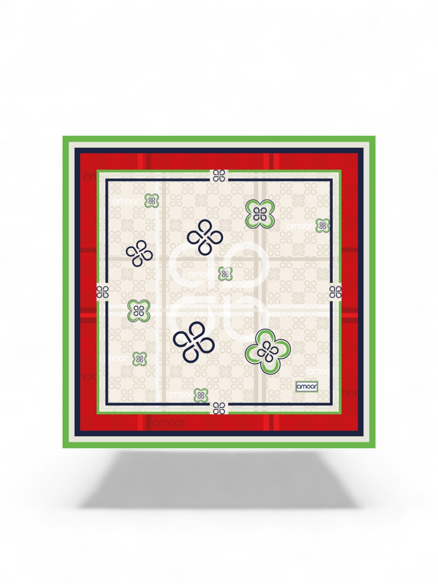 Infinite Carré Neckerchief Scarf Hamra