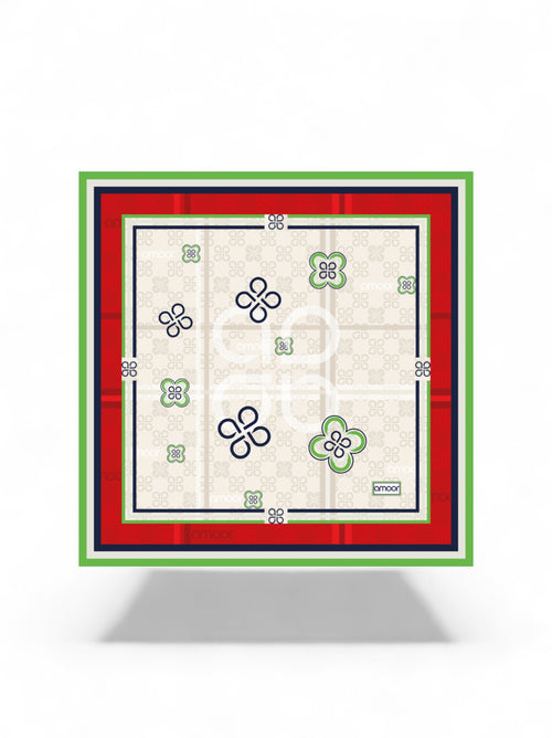 Infinite Carré Neckerchief Scarf Hamra