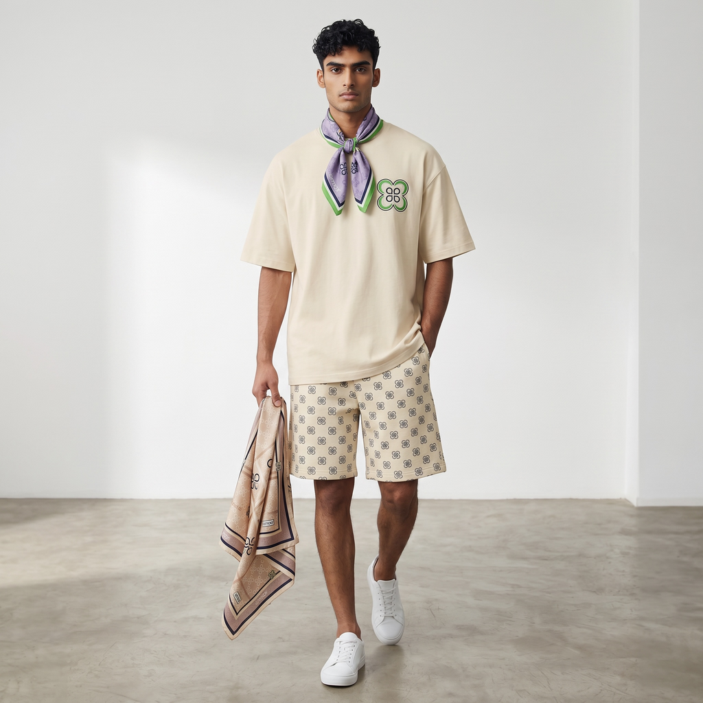 Infinite Carré Neckerchief Scarf Qhwee