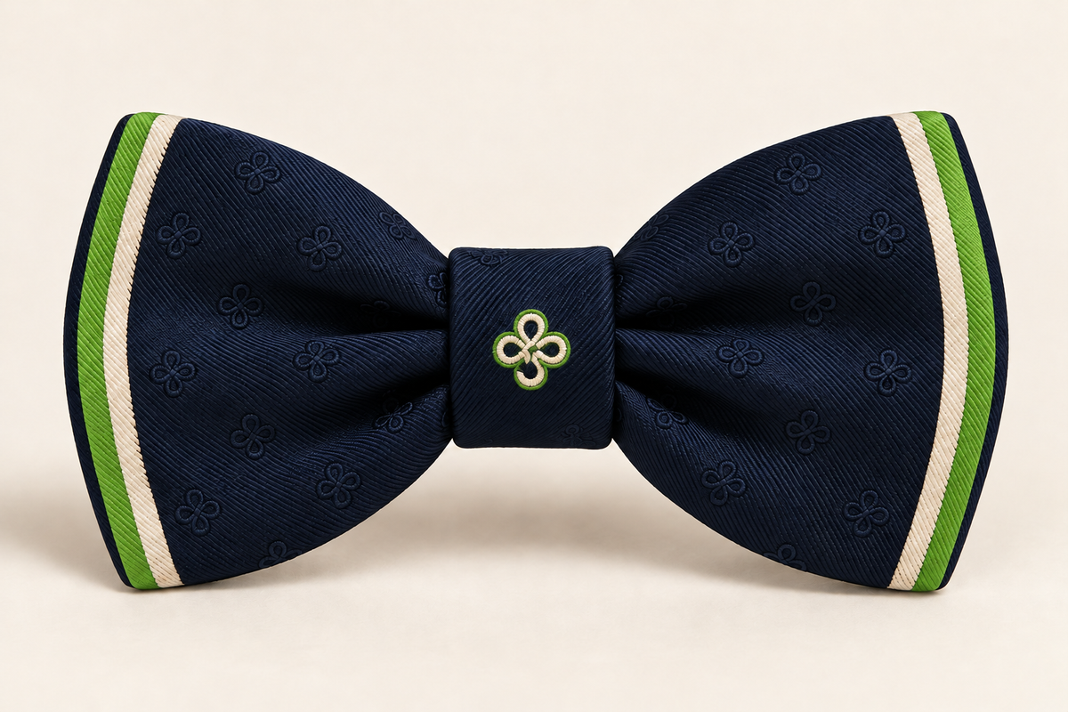 MONOGRAM BOWTIE