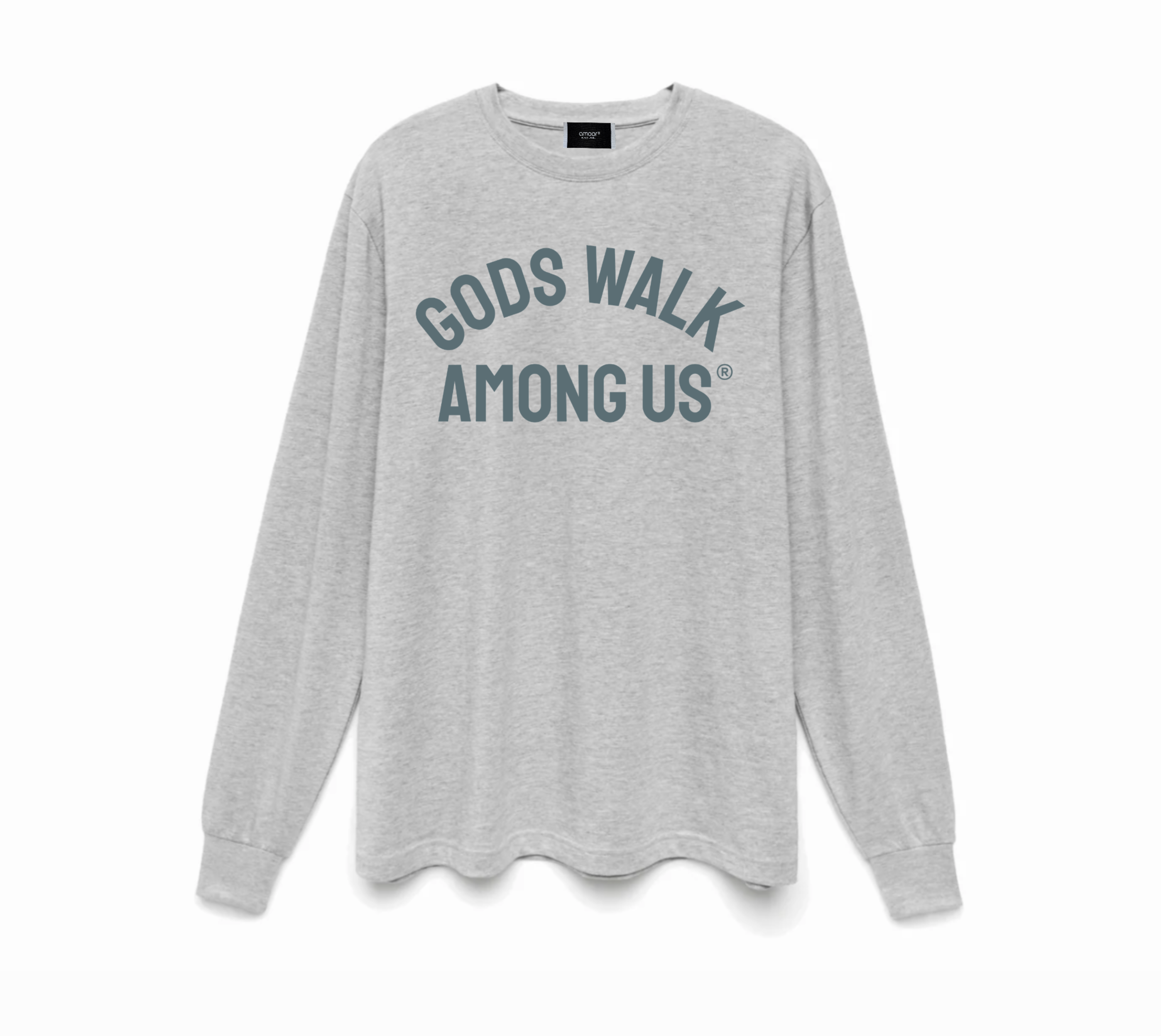GODS WALK SUPIMA LONG SLEEVE | STORM GREY